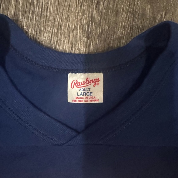 Vintage 80s Rawlings New York Giants Lawrence Taylor NFL shirt - Picture 3 of 5